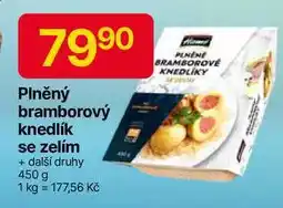 Hruška Plněný bramborový knedlík se zelím + další druhy 450 g nabídka