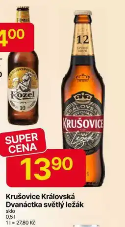 Hruška Krušovice královská 12° 0,5l nabídka