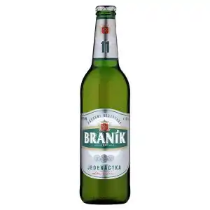 Hruška Braník Jedenáctka pivo ležák světlý 0,5l nabídka