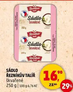 Penny Market SÁDLO REZNÍKŮV TALÍŘ škvařené, 250 g nabídka