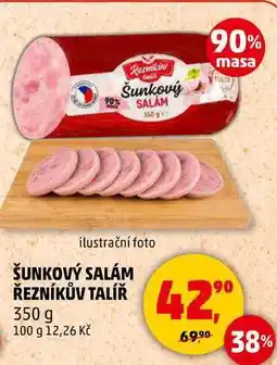 Penny Market ŠUNKOVÝ SALÁM ŘEZNÍKŮV TALÍŘ, 350 g nabídka