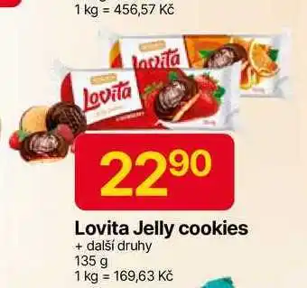 Hruška Lovita Jelly cookies 135 g nabídka