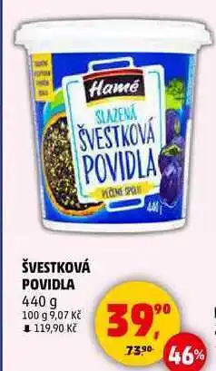 Penny Market ŠVESTKOVÁ POVIDLA, 440 g nabídka