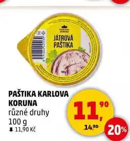 Penny Market PAŠTIKA KARLOVA KORUNA různé druhy, 100 g nabídka