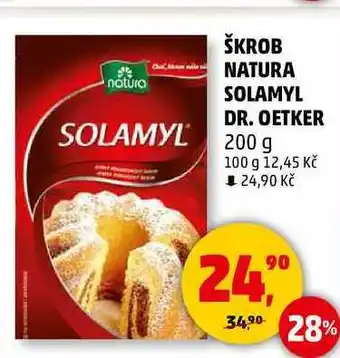 Penny Market ŠKROB NATURA SOLAMYL DR. OETKER, 200 g nabídka