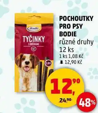 Penny Market POCHOUTKY PRO PSY BODIE různé druhy, 12 ks nabídka