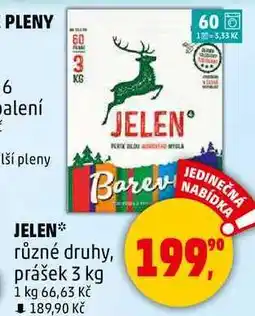 Penny Market JELEN ruzné druhy, prášek, 3 kg nabídka