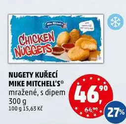 Penny Market NUGETY KUŘECÍ MIKE MITCHELL'S* mražené, s dipem, 300 g nabídka