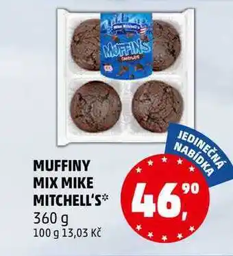 Penny Market MUFFINY MIX MIKE MITCHELL'S*, 360 g nabídka