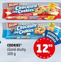 Penny Market COOKIES* různé druhy, 100 g nabídka