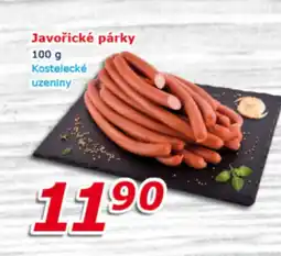 ESO MARKET Javořické párky nabídka