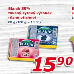 ESO MARKET Blaník 39% tavený sýrový výrobek různé příchutě nabídka