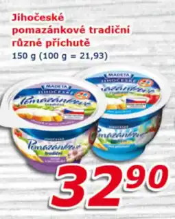 ESO MARKET Jihočeské pomazánkové tradiční různé příchutě nabídka