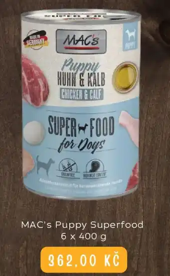 Zoohit MAC's Puppy Superfood nabídka