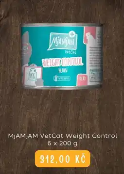 Zoohit MjAMjAM VetCat Weight Control nabídka