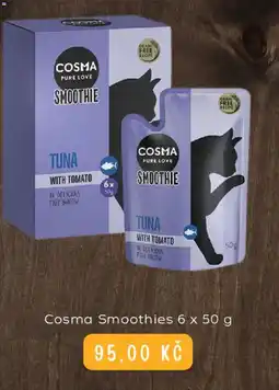 Zoohit COSMA Smoothies nabídka