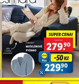 Lidl Mušelínové pyžamo nabídka