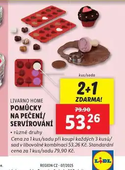 Lidl Pomůcky na pečení / servírování nabídka