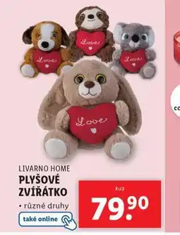 Lidl Plyšové zvířátko nabídka