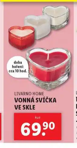 Lidl Vonná svíčka ve skle nabídka