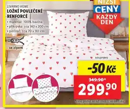 Lidl Ložní povlečení renforcé nabídka