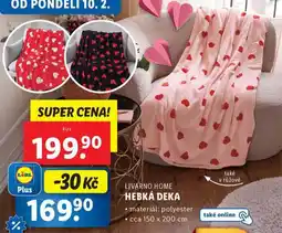 Lidl Hebká deka nabídka