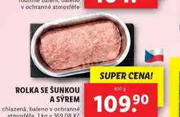 Lidl Rolka se šunkou a sýrem nabídka