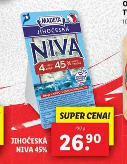 Lidl Jihočeská niva 45% nabídka