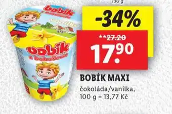 Lidl Bobík maxi nabídka