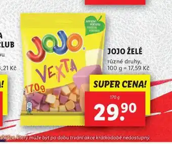 Lidl Jojo želé nabídka