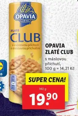 Lidl Opavia zlaté club nabídka