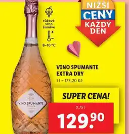 Lidl Vino spumante extra dry nabídka