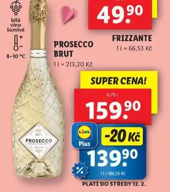 Lidl Prosecco brut nabídka