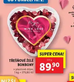 Lidl Třešňové želé bonbony nabídka