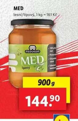 Lidl Med nabídka