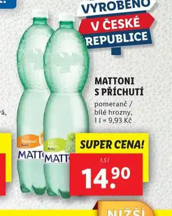 Lidl Mattoni s příchutí nabídka