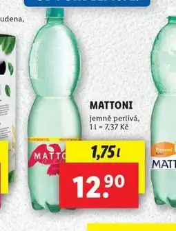 Lidl Mattoni nabídka