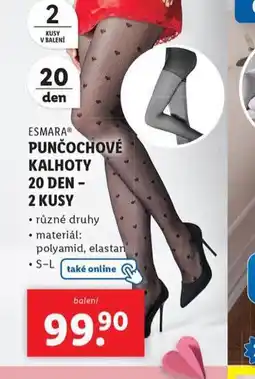 Lidl Punčochové kalhoty nabídka