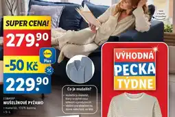 Lidl Mušelínové pyžamo nabídka