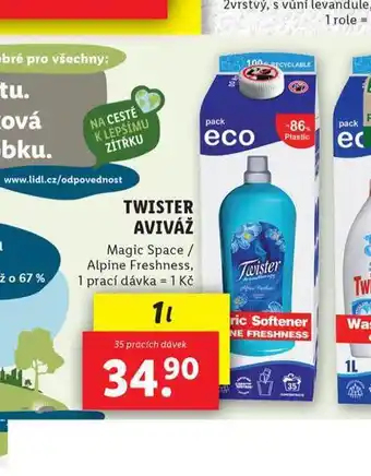 Lidl Twister aviváž nabídka