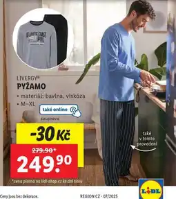 Lidl Pyžamo nabídka