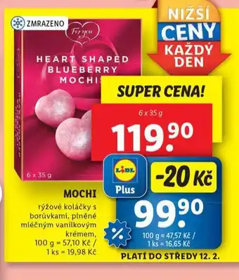 Lidl Mochi nabídka