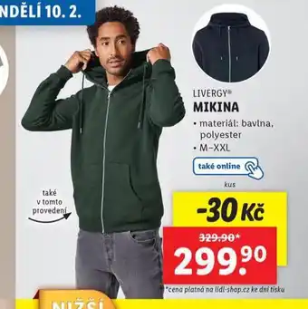 Lidl Mikina nabídka