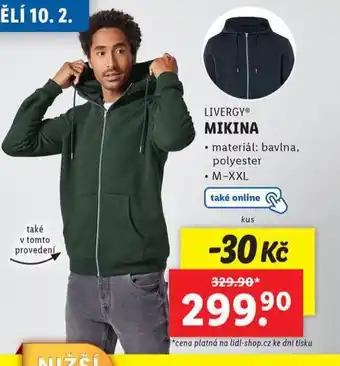 Lidl Mikina nabídka