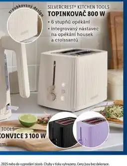 Lidl Topinkovač 800 w nabídka