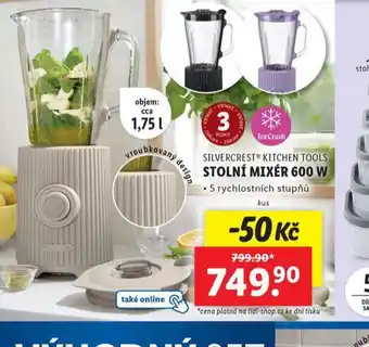 Lidl Stolní mixer 600 w nabídka