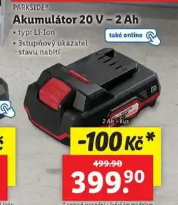 Lidl Akumulátor 2 ah nabídka