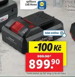 Lidl Smart akumulátor 4 ah nabídka