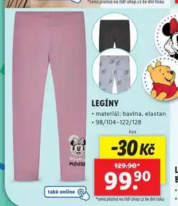 Lidl Legíny nabídka