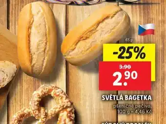 Lidl Svtělá bagetka nabídka